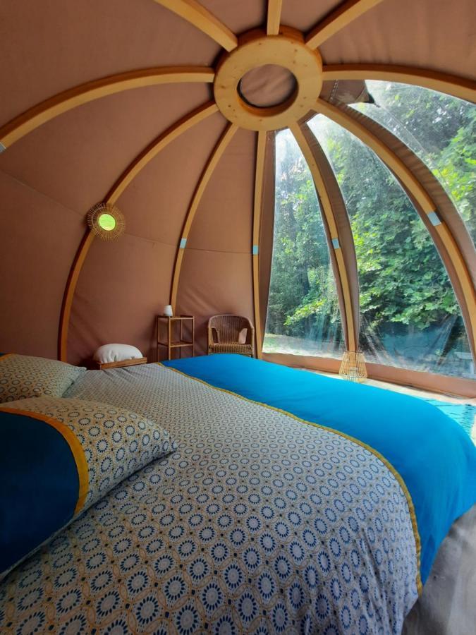 Hotel La Wigwam Bleu Du Domaine Du Pas De L'Ane Mios Esterno foto