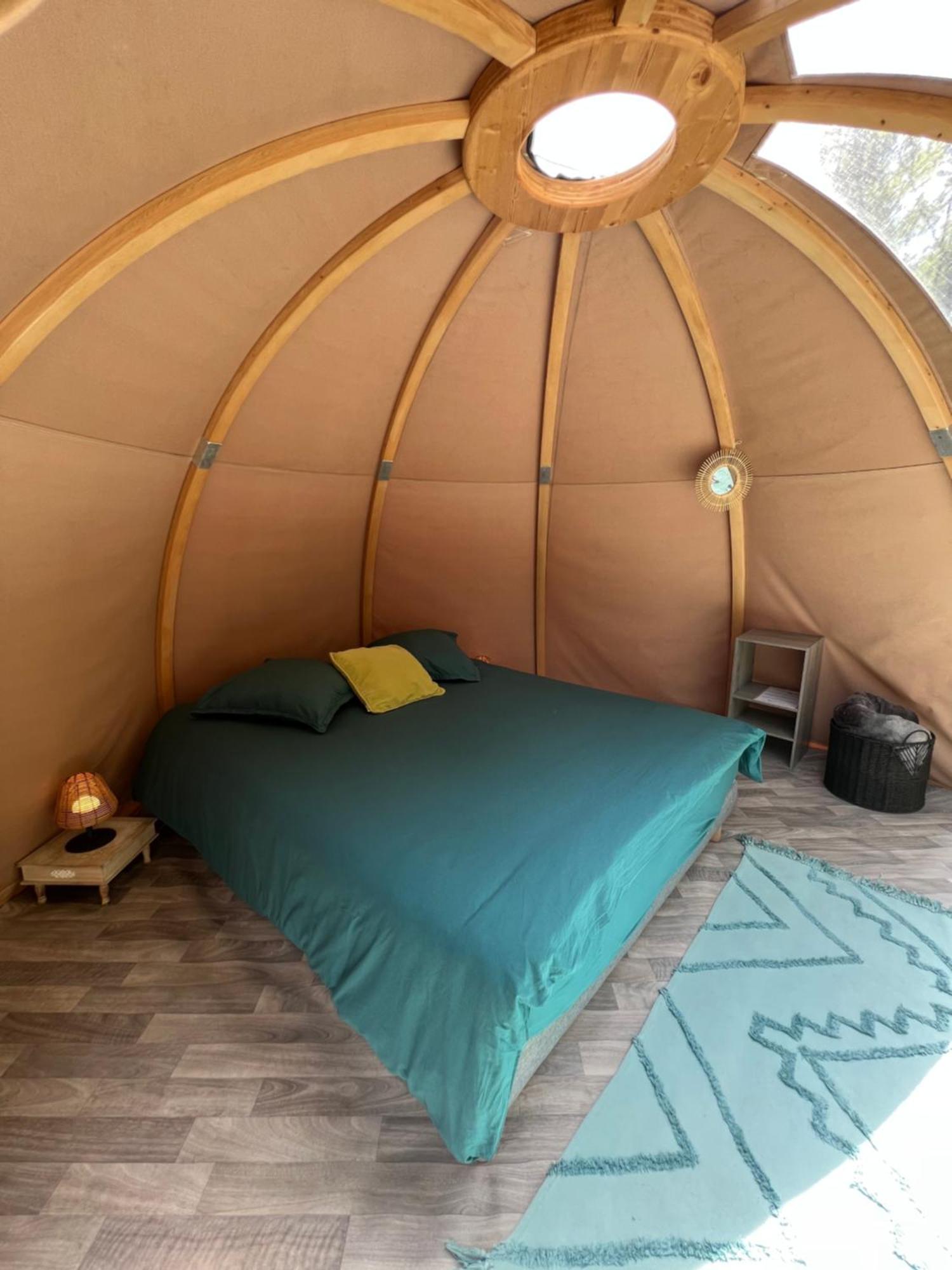 Hotel La Wigwam Bleu Du Domaine Du Pas De L'Ane Mios Esterno foto